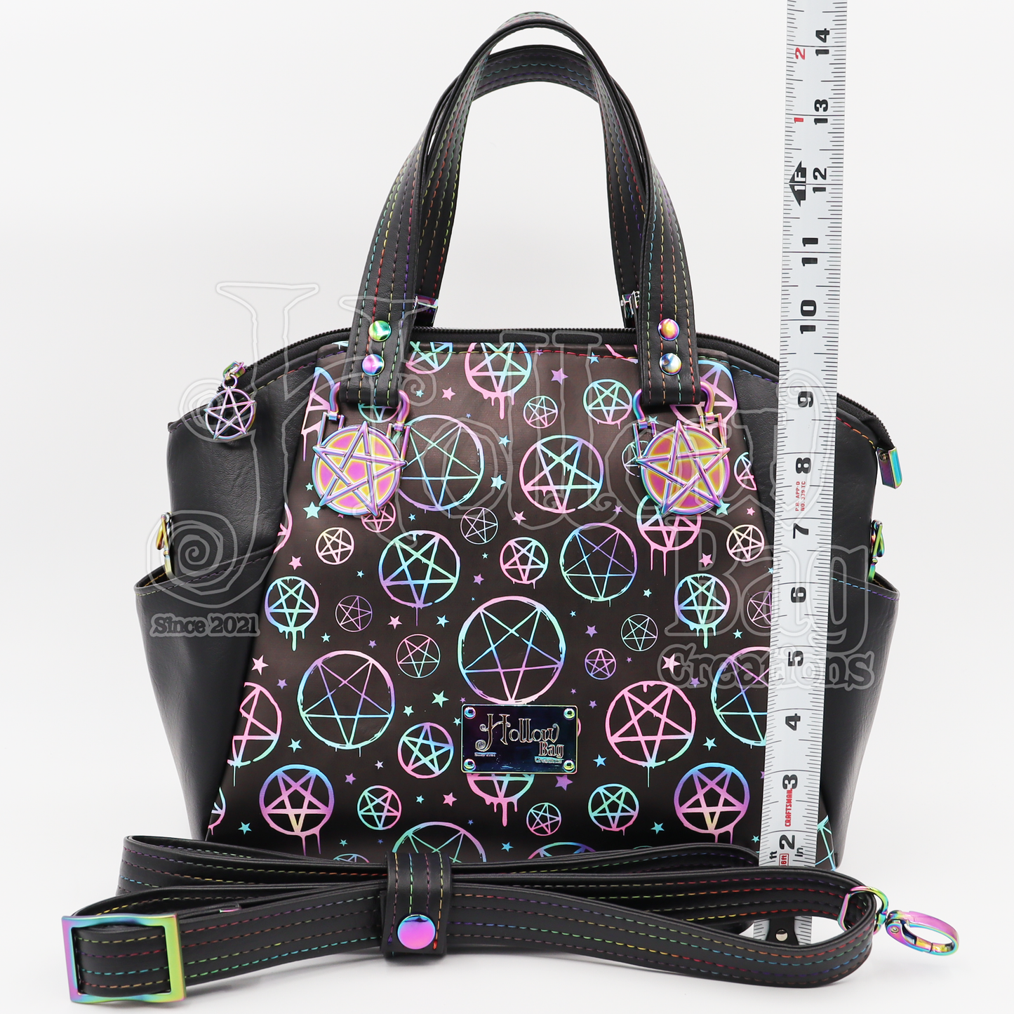 Rainbow Penta Satchel