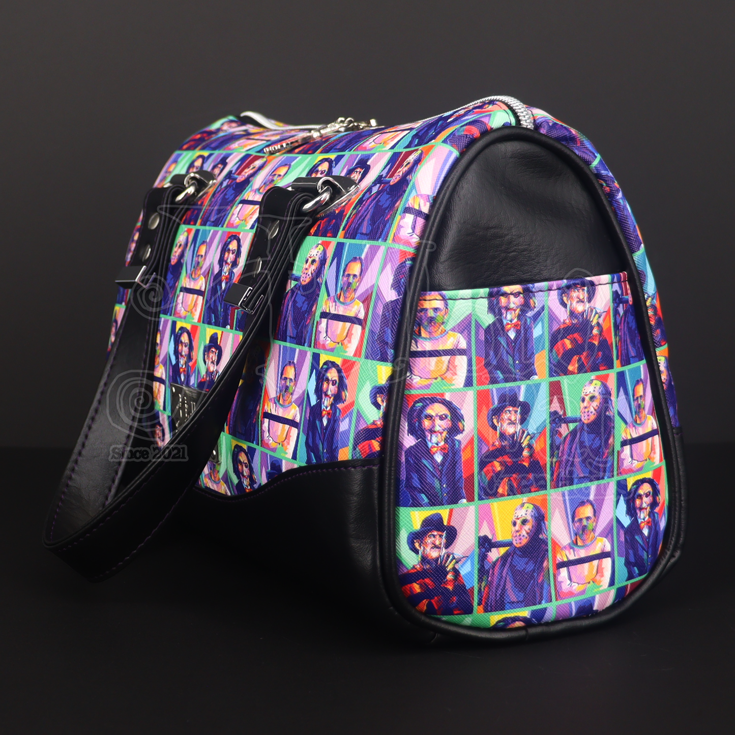 Bad Boys of Horror Barrel Bag