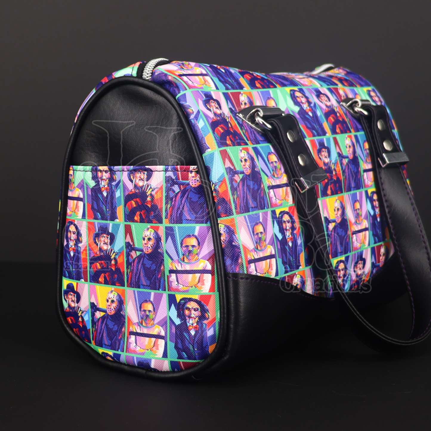 Bad Boys of Horror Barrel Bag