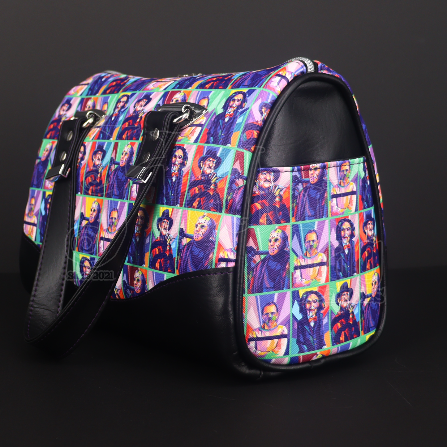Bad Boys of Horror Barrel Bag