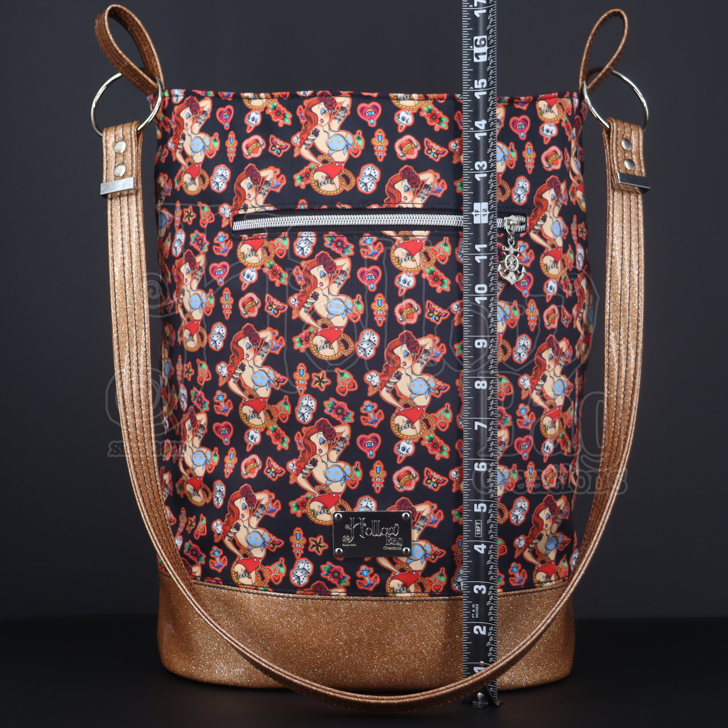 Jessica Pinup Bucket Bag