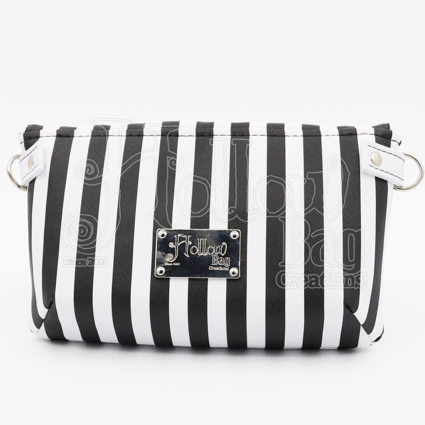 The Greedy Clutch - Striped B&W