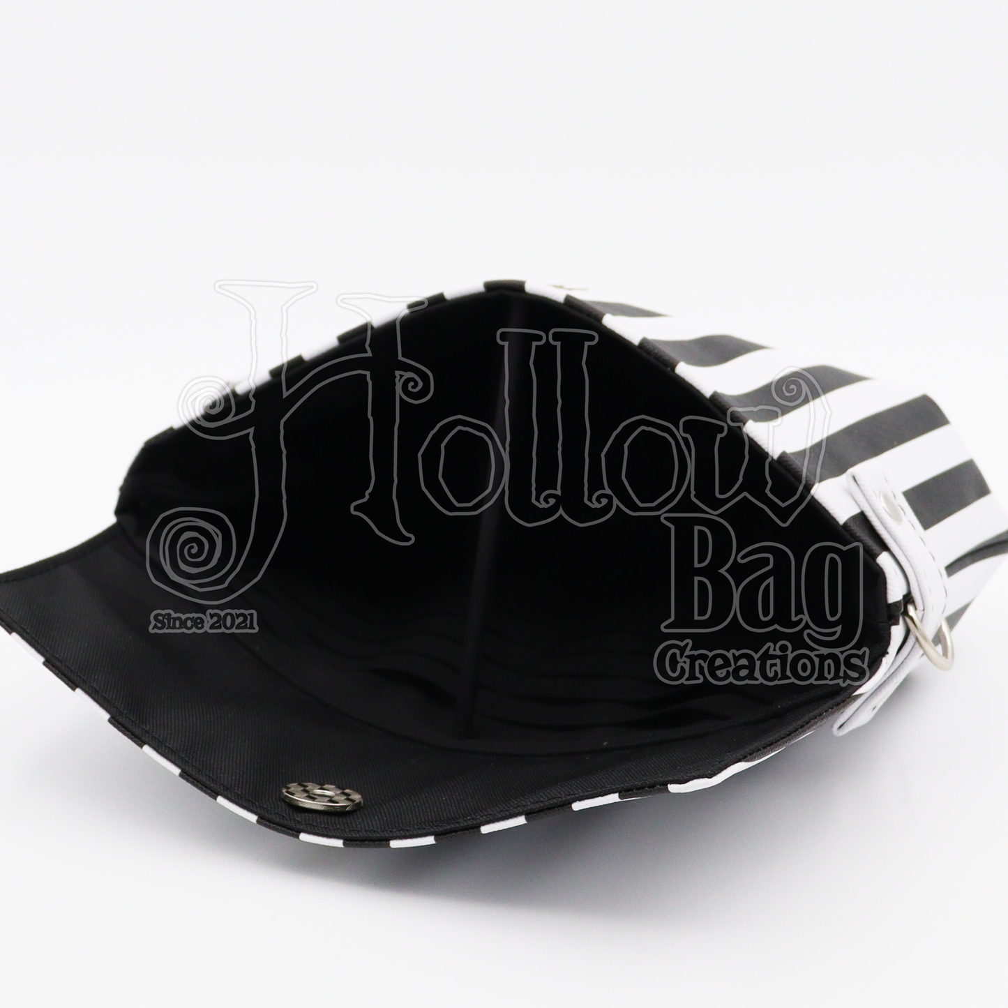 The Greedy Clutch - Striped B&W