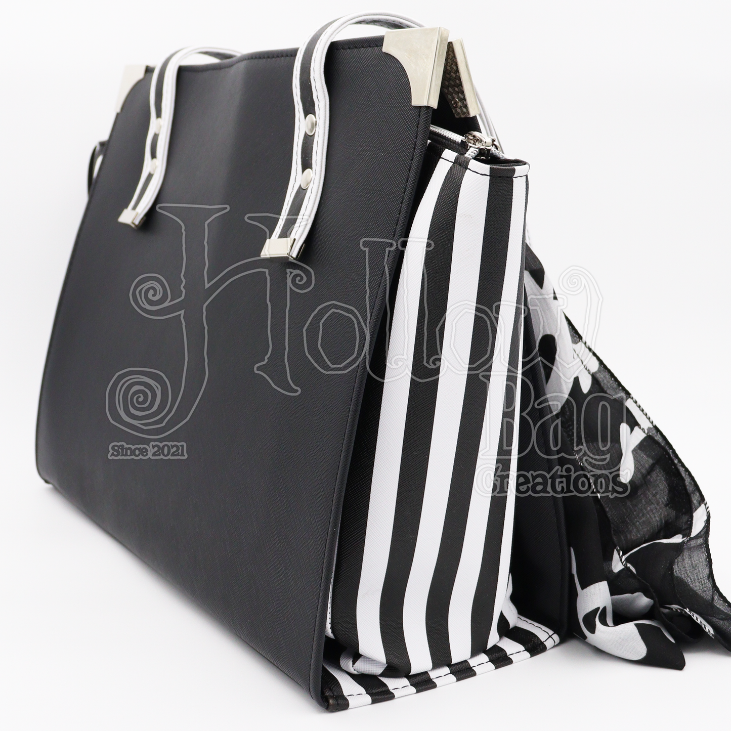 Carry All - Black w/stripes