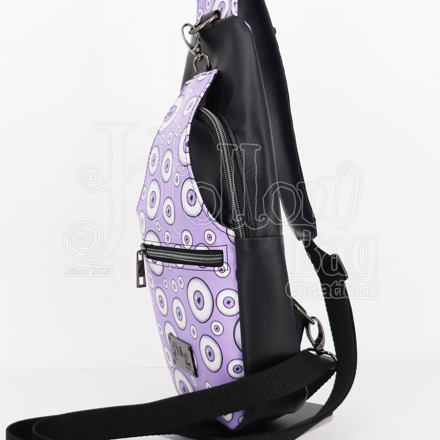 Sling Bag - Purple Heart Eyes