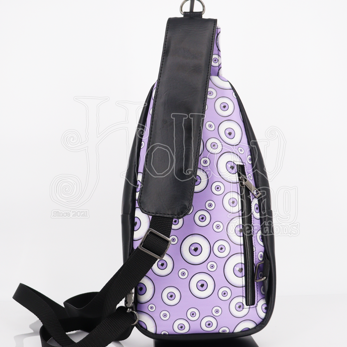 Sling Bag - Purple Heart Eyes