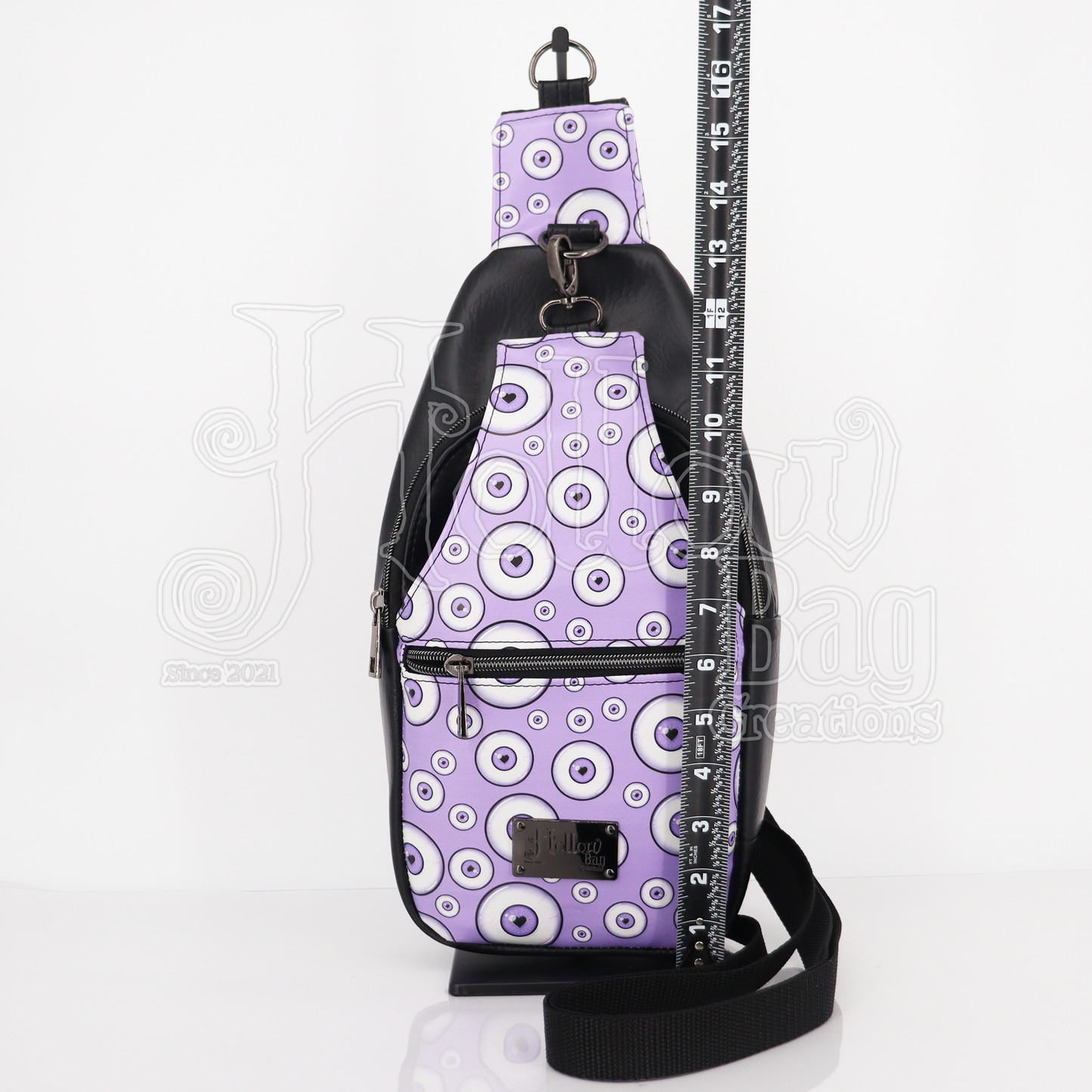 Sling Bag - Purple Heart Eyes