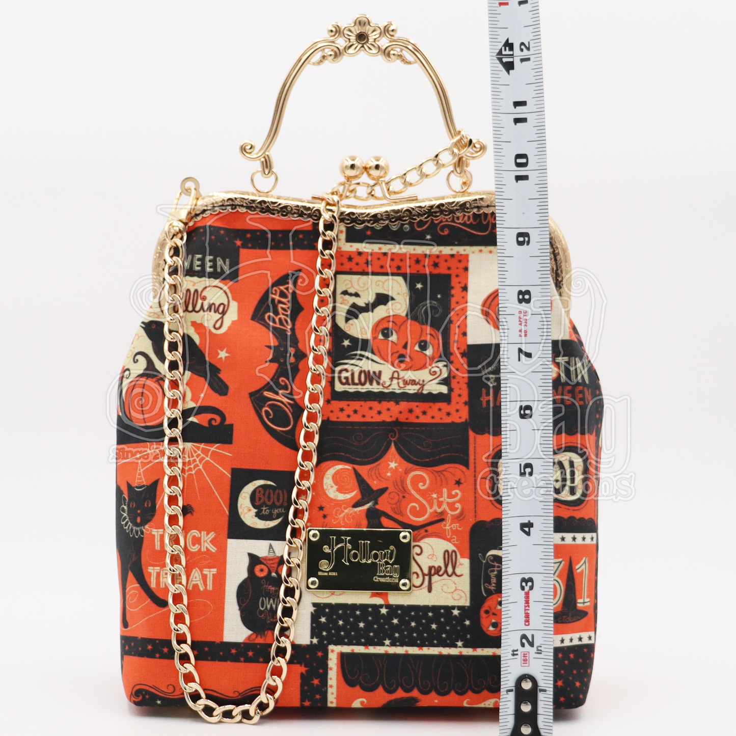 Kissy Bag - JP Vintage Halloween in Orange
