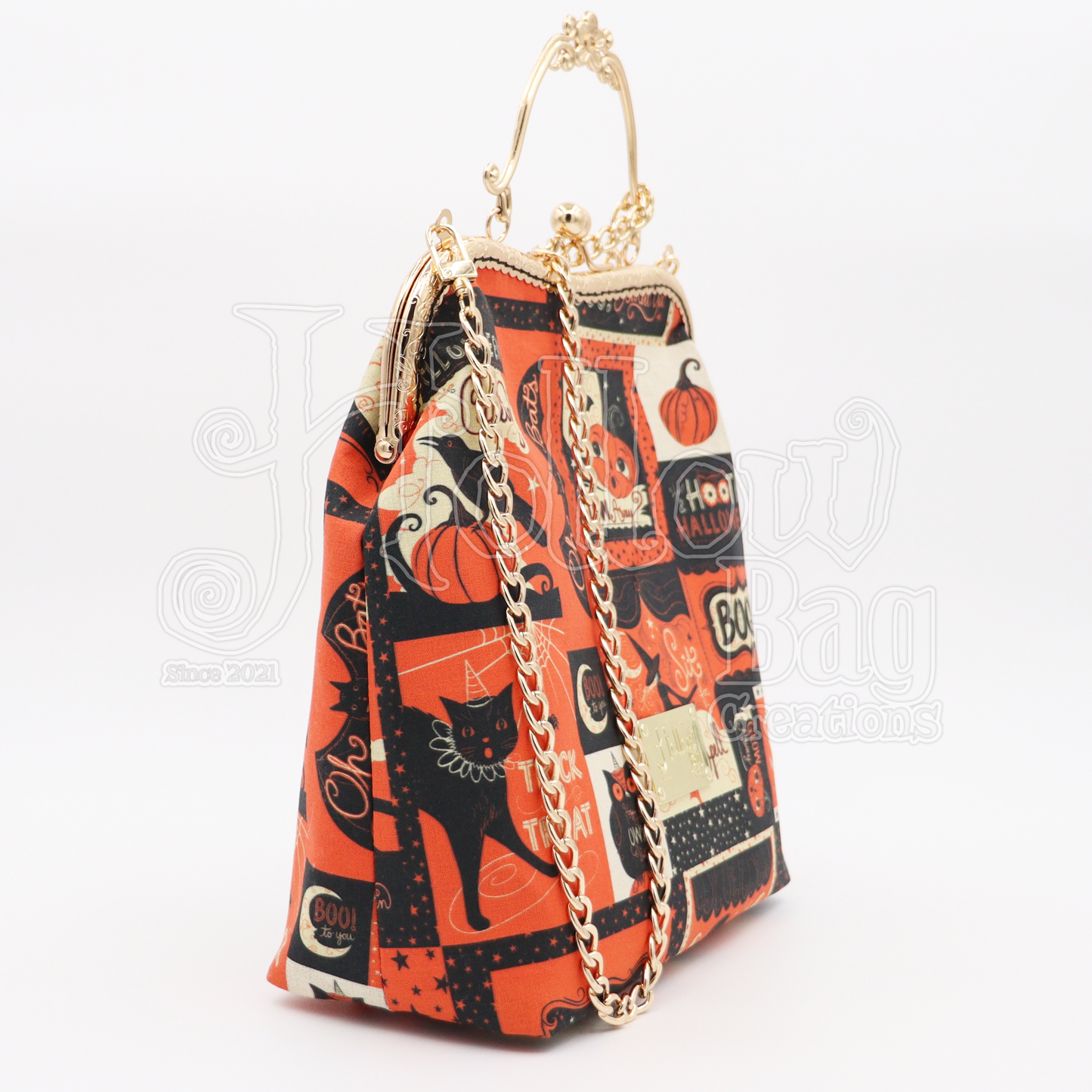 Kissy Bag - JP Vintage Halloween in Orange