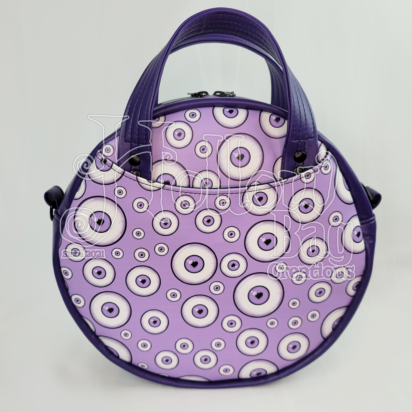 Heart Eyes Circle Bag