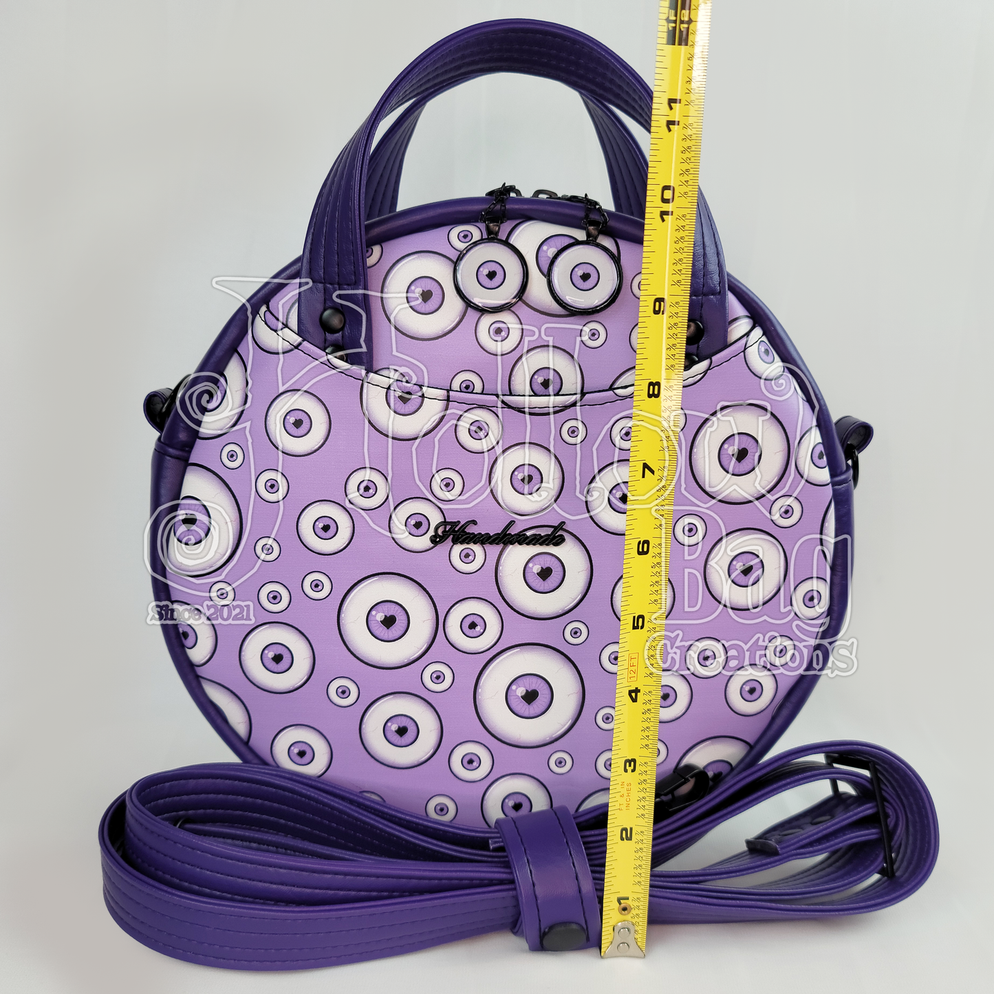 Heart Eyes Circle Bag