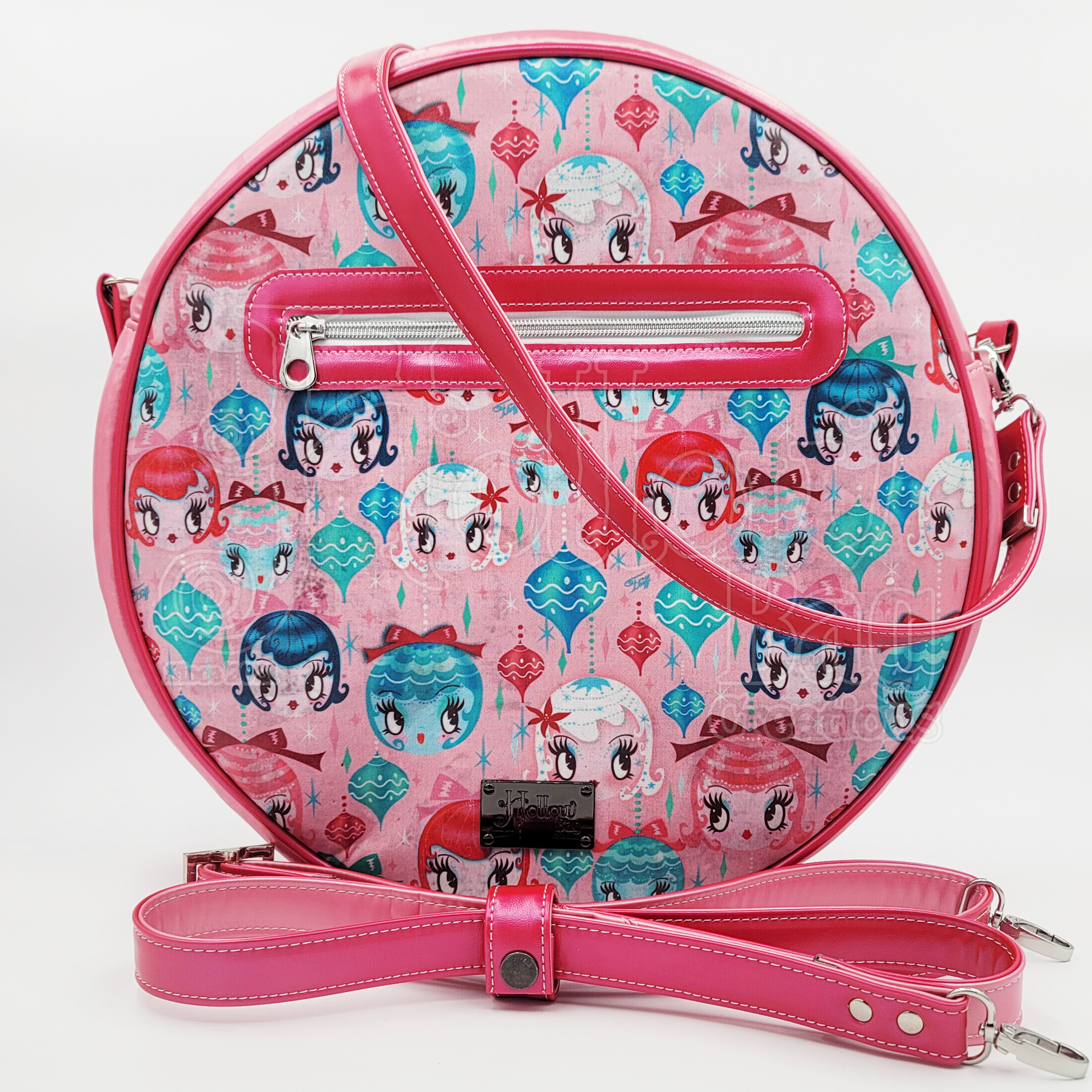 Juicy Couture Y2K Neon Pink Clear Tote Bag