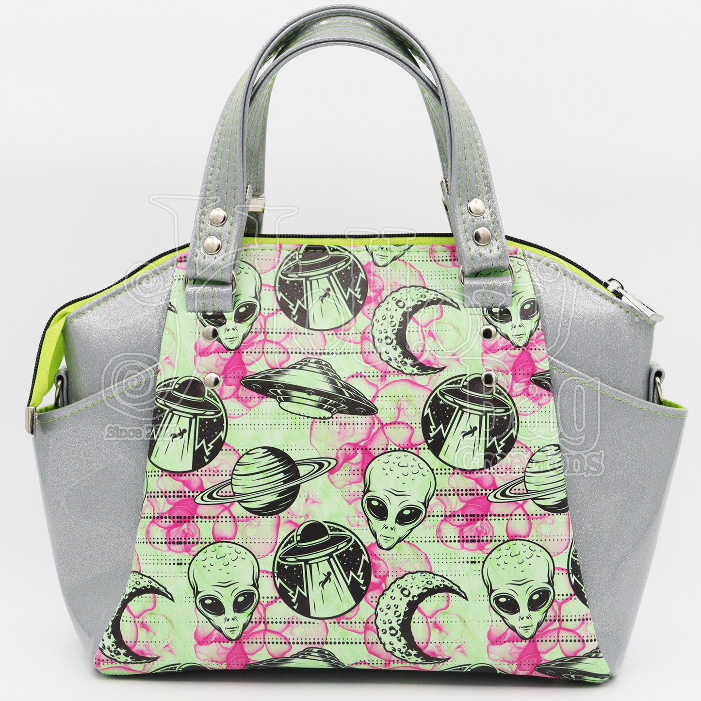 Green Man Satchel