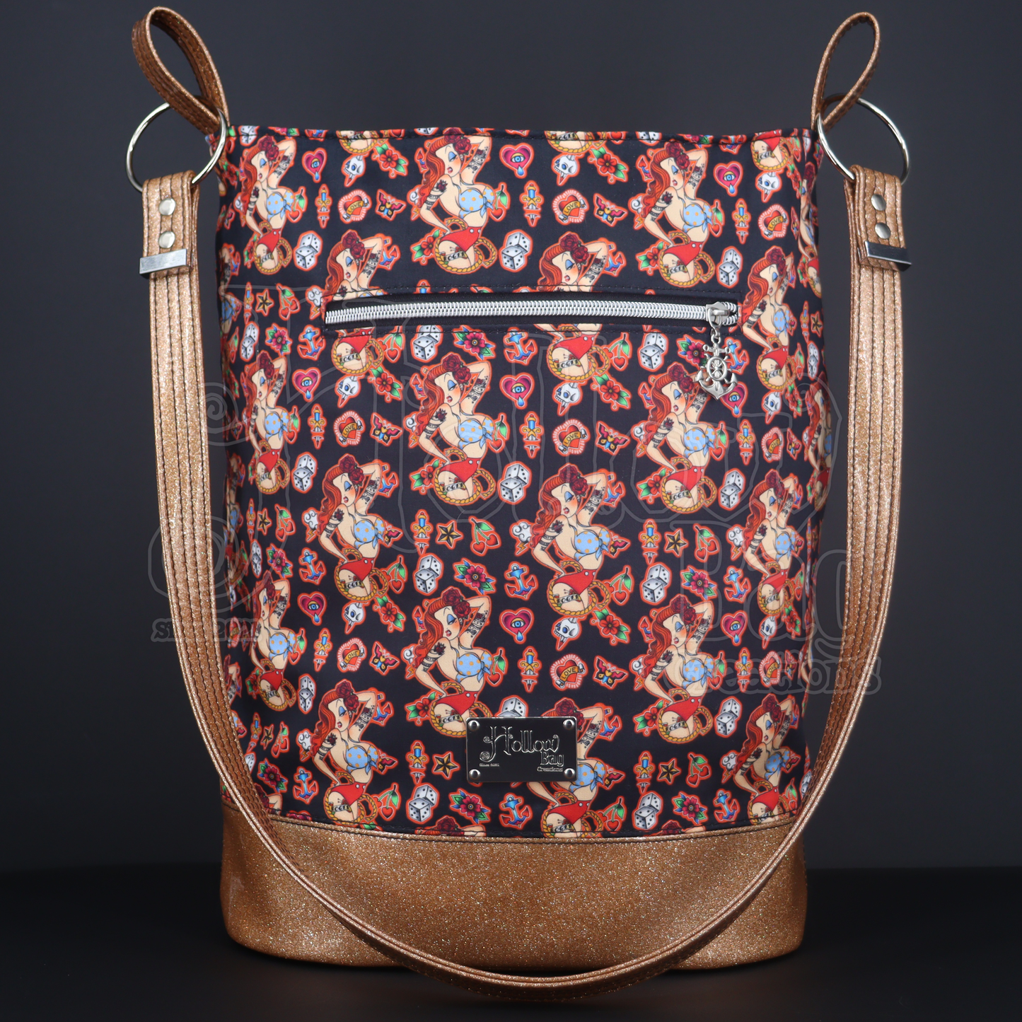 Jessica Pinup Bucket Bag
