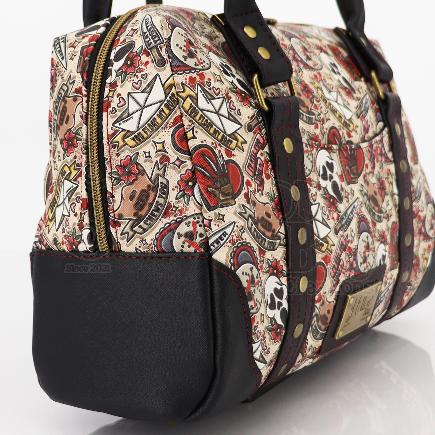 Killer Tattoos Bowler Bag