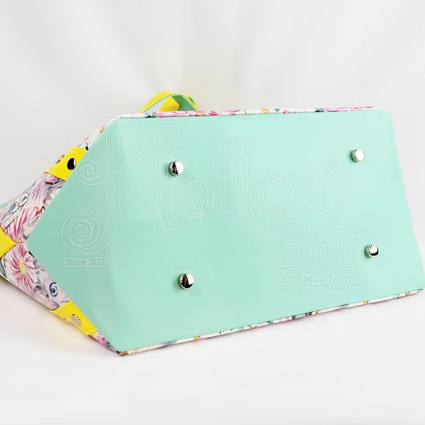 Floral Sphynx Satchel