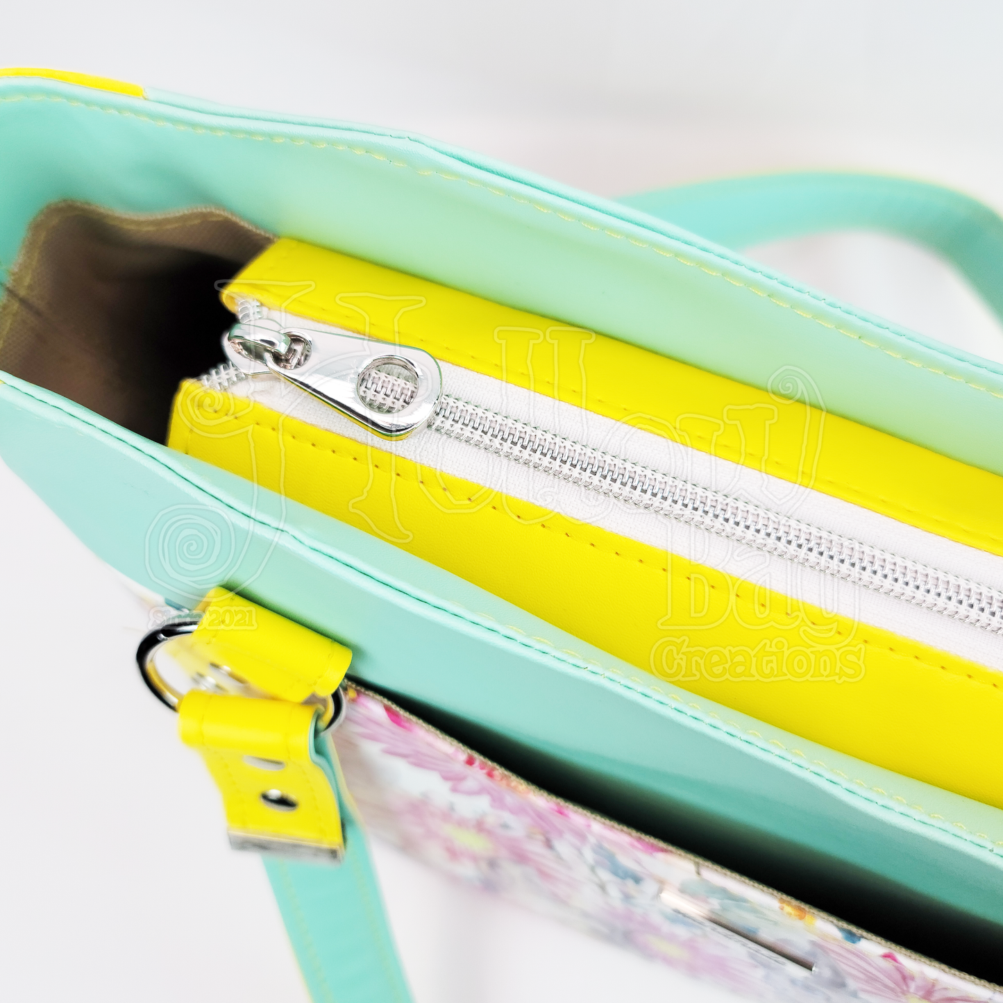 Floral Sphynx Satchel
