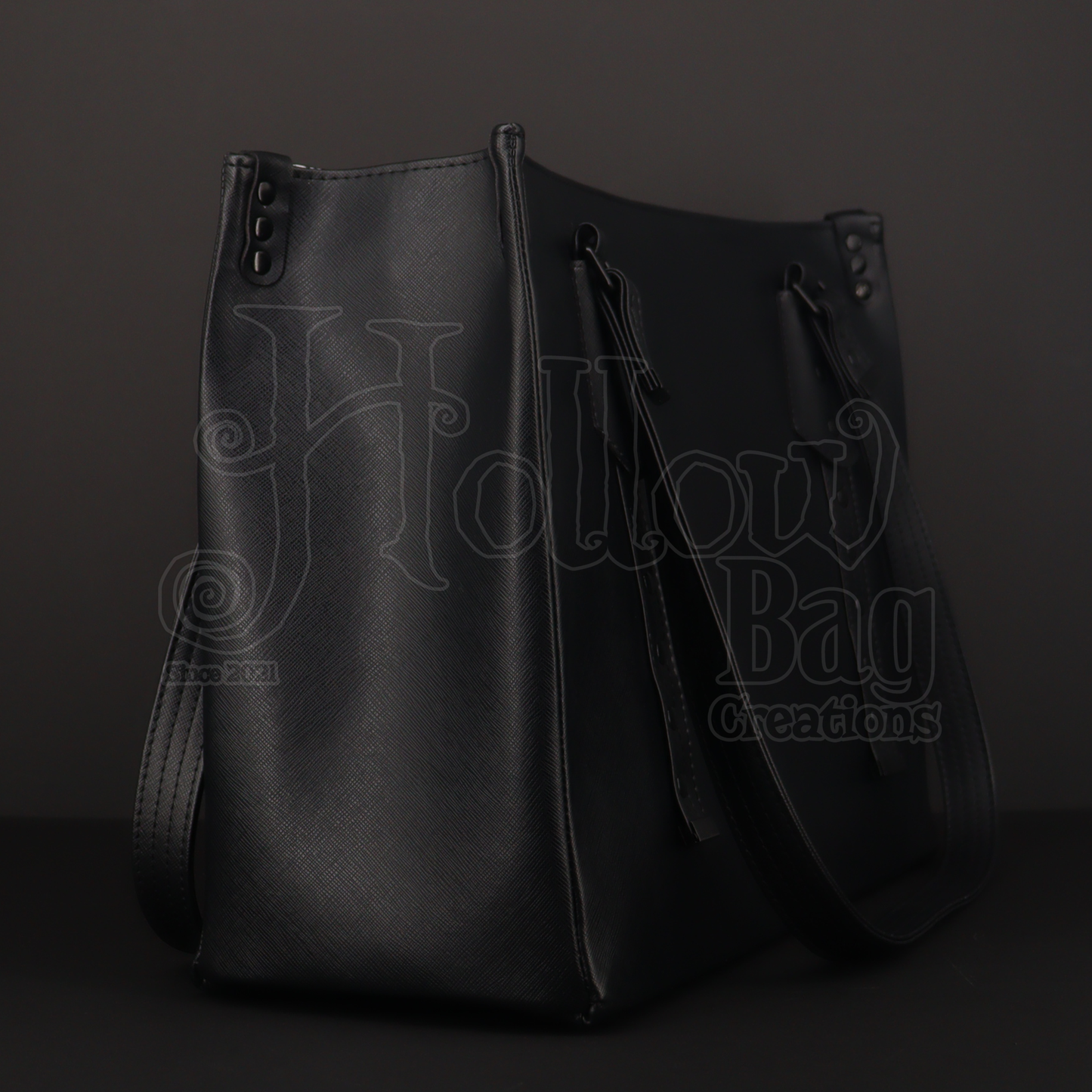Temper Tote - B&W Damask