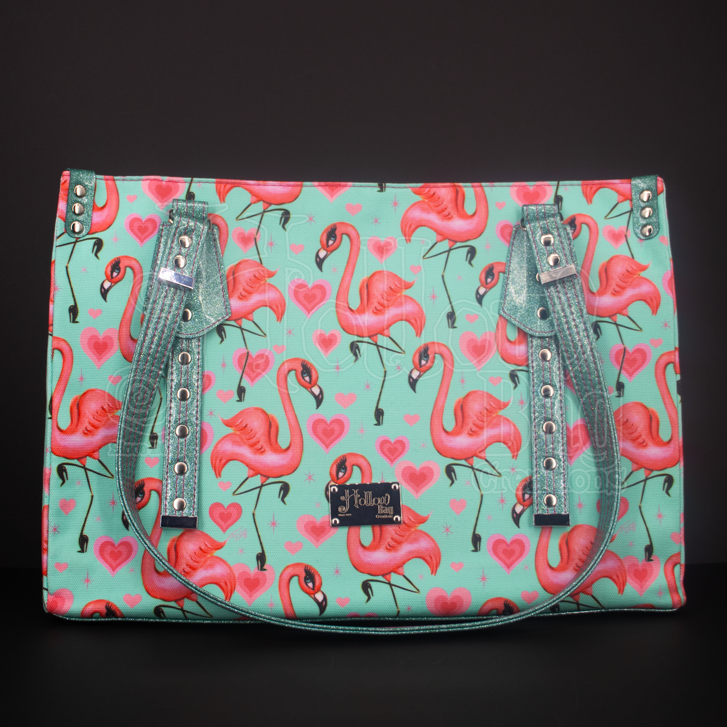 Temper Tote - Pink Flamingos
