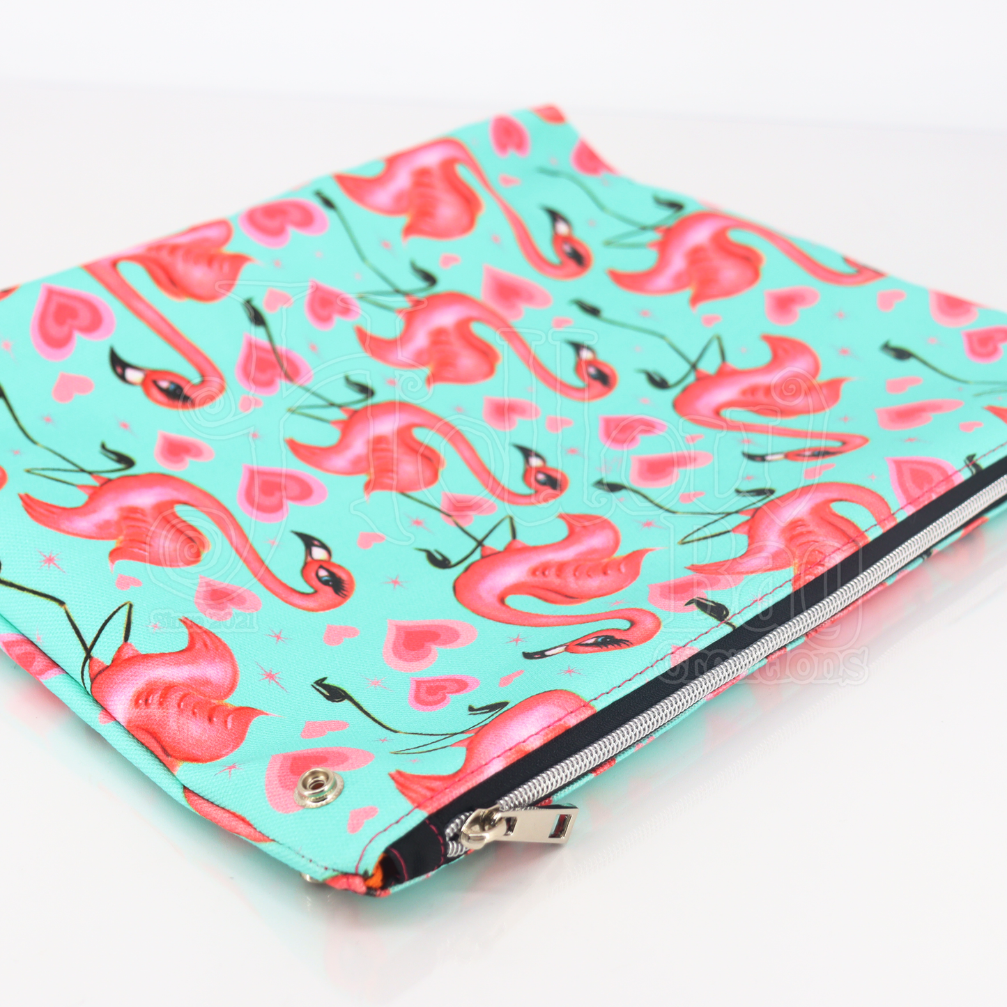 Temper Tote - Pink Flamingos