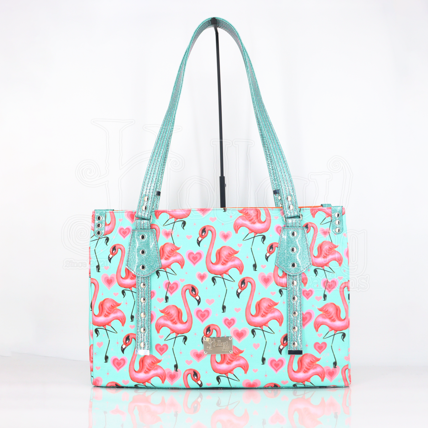 Temper Tote - Pink Flamingos