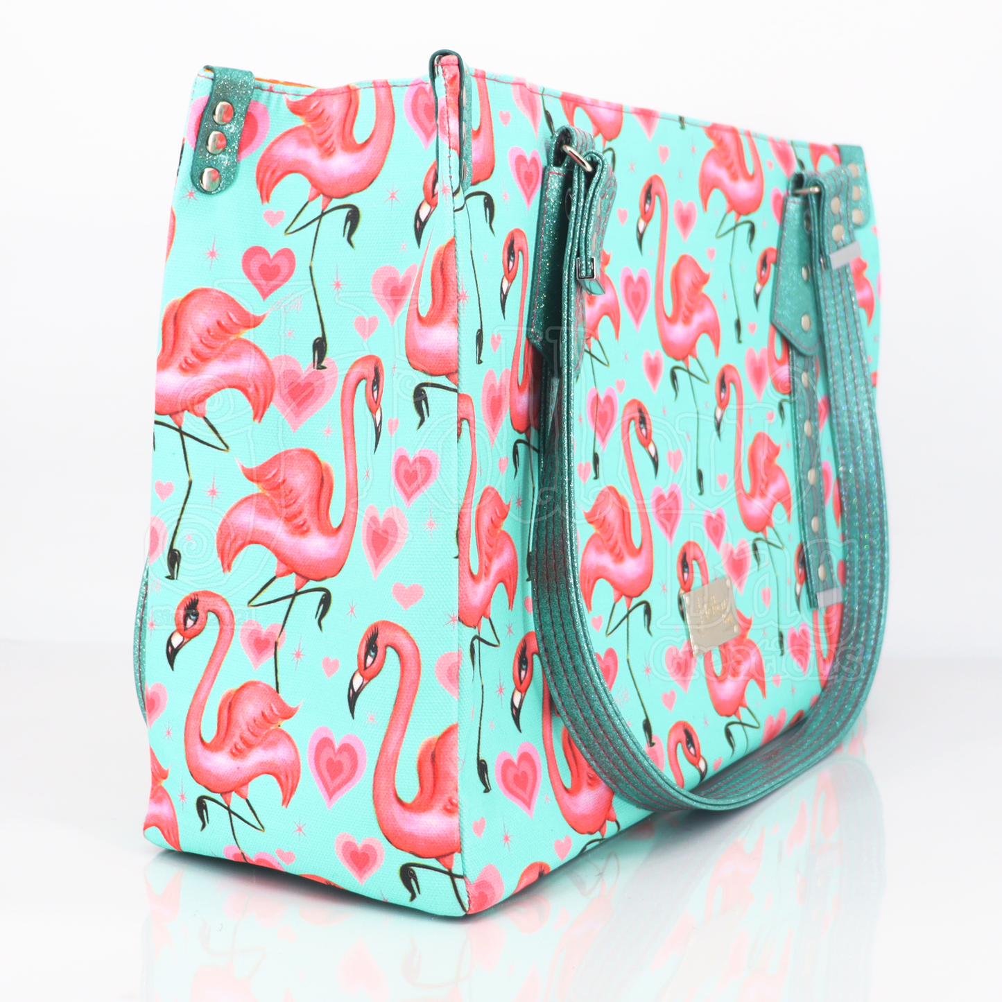 Temper Tote - Pink Flamingos