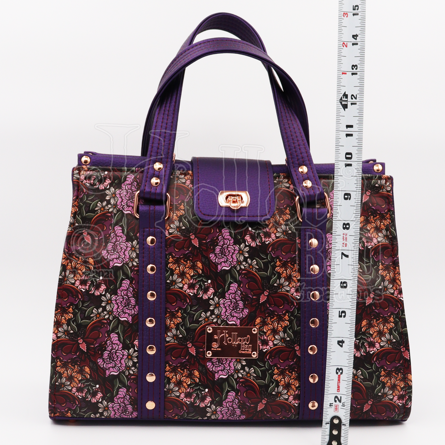 Floral Moth Doctor Bag