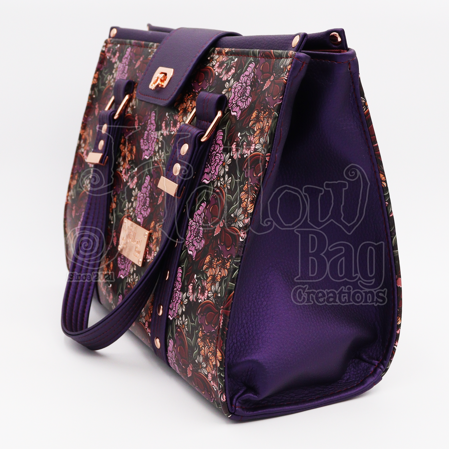 Floral Moth Doctor Bag