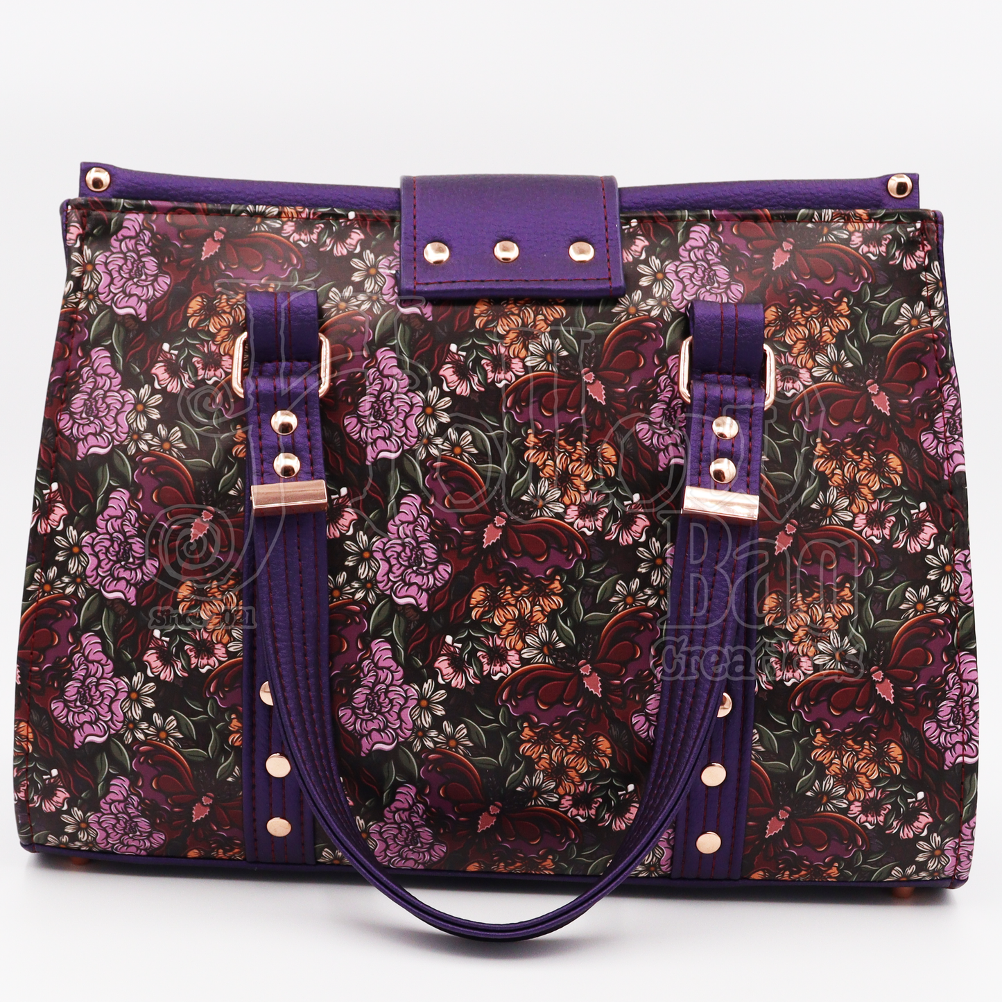 Floral Moth Doctor Bag