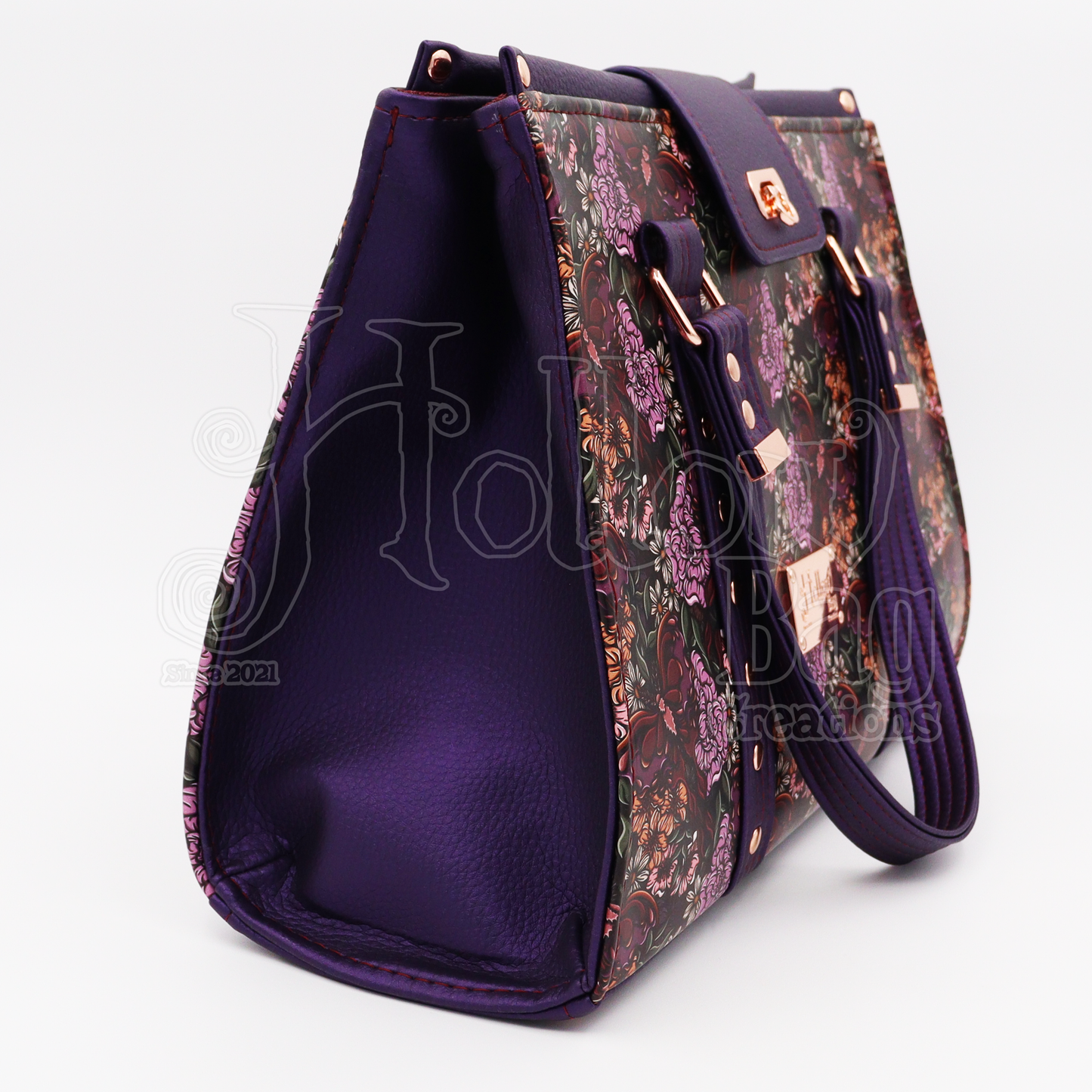 Floral Moth Doctor Bag