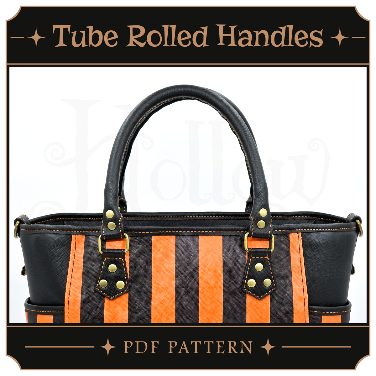 Vinyl Tube-Rolled Handles