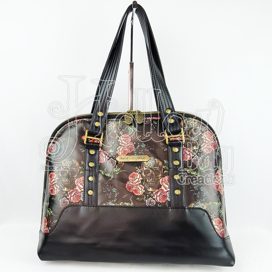 Large discount bowler bag