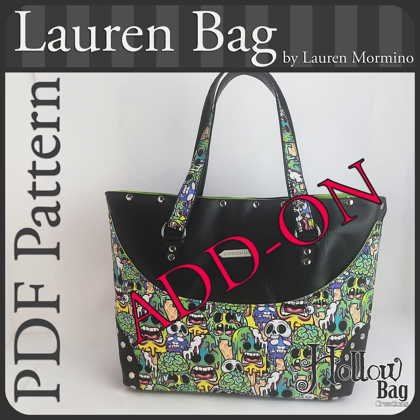 Pattern - Lauren Bag Add-on